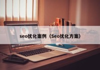 seo优化案例（Seo优化方案）