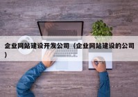 企业网站建设开发公司（企业网站建设的公司）