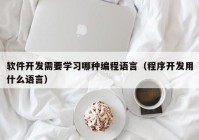 软件开发需要学习哪种编程语言（程序开发用什么语言）