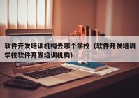 软件开发培训机构去哪个学校（软件开发培训学校软件开发培训机构）